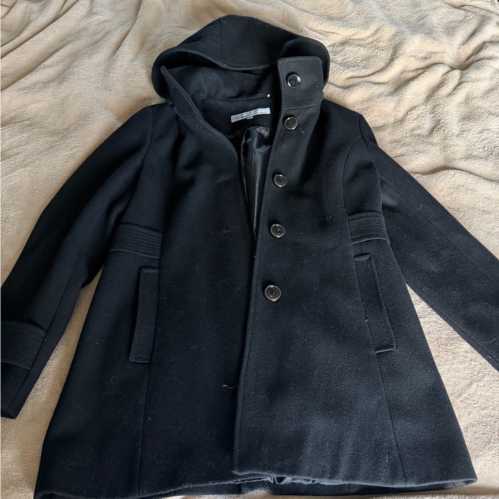Kenneth Cole New York Black Coat